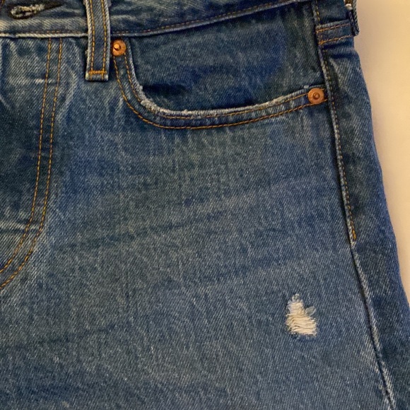 Levi’s wedgie Jean distressed size 27 - Picture 5 of 7